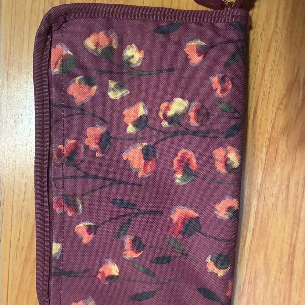 Floral Print Wallet